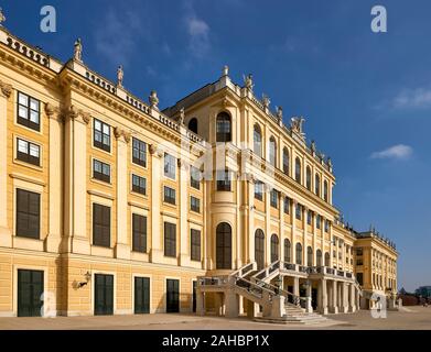 Schloss Schönbrunn, Hofburg. Wien Österreich Stockfoto