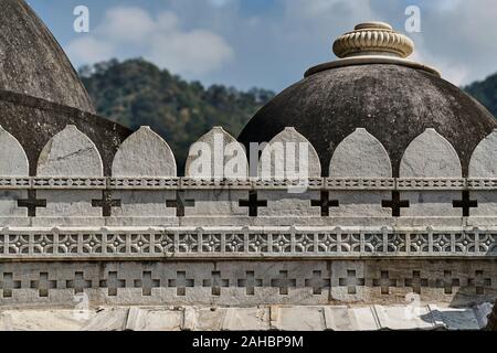 Ranakpur Tempel Rajasthan Indien. Stockfoto