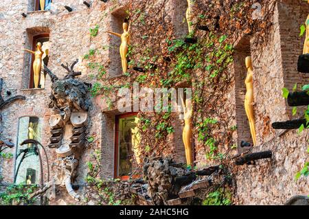 Figueres, Spanien - 5. August 2017: Das innere Theater Museum Salvador Dali, Figueres, Spanien Stockfoto