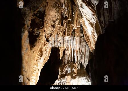 Malerischen Blick auf die Höhle Balcarka in der Tschechischen Republik Stockfoto