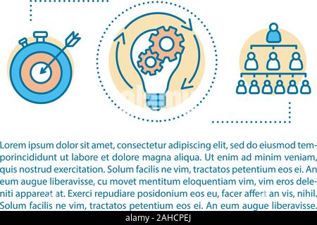 Gefühle der Möglichkeiten, das Konzept der linearen Abbildung. Zielerreichung, Meditation, soziale Interaktion, Gefühl, Führung. Artikel, Broschüre, Zeitschrift Stock Vektor