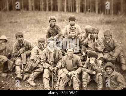 Exile und sträflinge von Tsarists Russland, 1885 Stockfoto