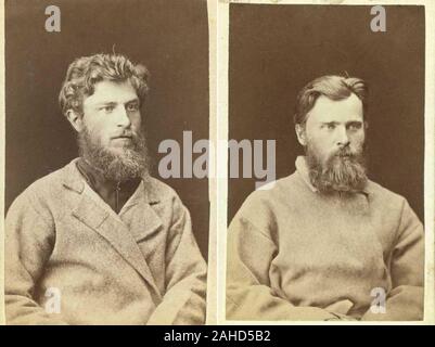 Exile und sträflinge von Tsarists Russland, 1885 Stockfoto