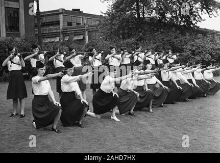 Detroit während der frühen 1940er Jahre Stockfoto