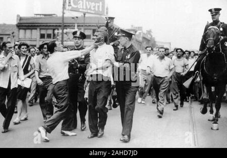 Detroit während der frühen 1940er Jahre Stockfoto