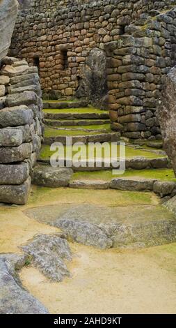 Condor Tempel, Machu Picchu in Peru Stockfoto