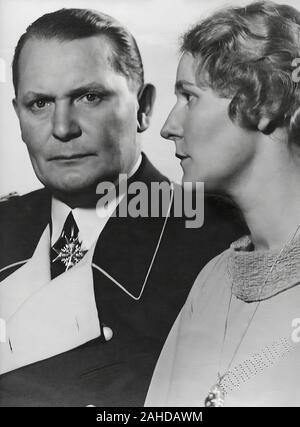 Hermann Göring mit seiner Frau Emmy Stockfoto