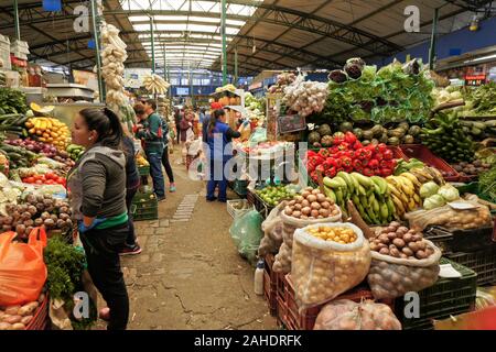 Paloquemao produzieren Markt, Bogota, Kolumbien Stockfoto