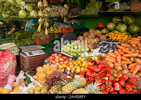 Paloquemao produzieren Markt, Bogota, Kolumbien Stockfoto