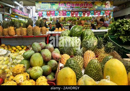 Paloquemao produzieren Markt, Bogota, Kolumbien Stockfoto