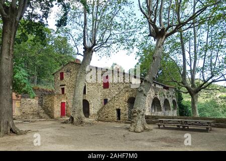 Ermitage Notre Dame de Consolation, Collioure, Frankreich Stockfoto