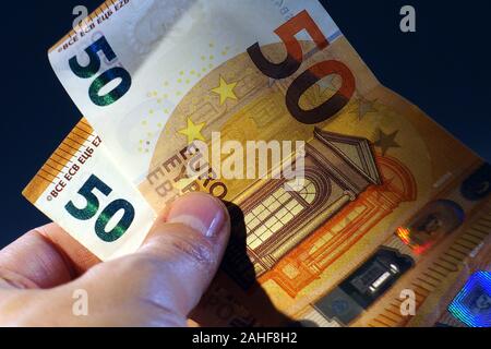 50 Euro bill Stockfoto