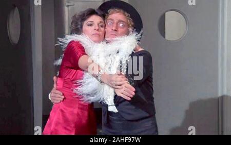 STUMMFILM 1976 20th Century Fox Film mit Anne Bancroft und Marty Feldman Stockfoto