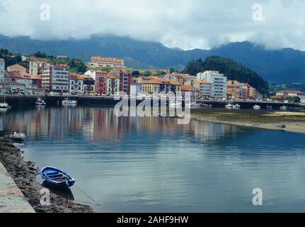 Hafen. Ribadesella. Asturien. Spanien. Stockfoto