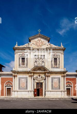 Santo Stefano dei Cavalieri Kirche, Piazza dei Cavalieri, Knights' Square, Pisa, Toskana, Italien Stockfoto