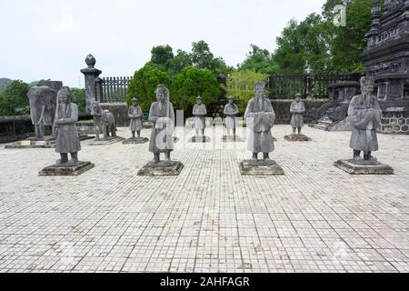 Grab des Kaisers Khai Dinh, Vietnam Stockfoto