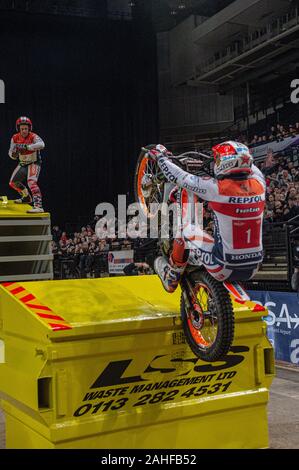 Sheffield, Großbritannien. 28 Dez, 2019. Sheffield, Großbritannien. Während des 25-jährigen Jubiläums Sheffield Indoor Trial an der FlyDSA Arena, Sheffield am Samstag, den 28. Dezember 2019. (Credit: Ian Charles | MI Nachrichten) Credit: MI Nachrichten & Sport/Alamy leben Nachrichten Stockfoto