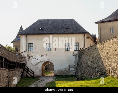 Schloss in Stara Lubovna, Presov Region, Slowakei Stockfoto