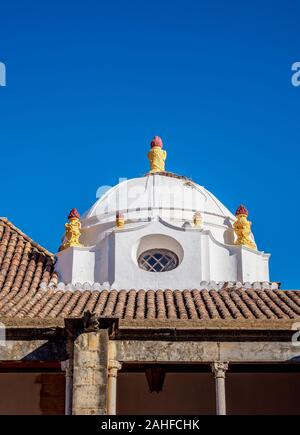 Kloster Nossa Senhora da Assuncao, Detailansicht, Faro, Algarve, Portugal Stockfoto