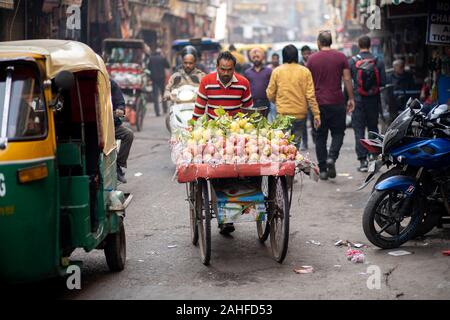 Paharganj in Delhi, Indien Stockfoto