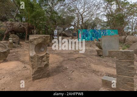 Parque Piedra de Los Apóstoloes oder Stone Park der Apostel, San Javier oder San Xavier, östliche Tiefland, Jesuitenmission, Bolivien, Lateinamerika Stockfoto