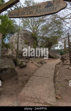 Parque Piedra de Los Apóstoloes oder Stone Park der Apostel, San Javier oder San Xavier, östliche Tiefland, Jesuitenmission, Bolivien, Lateinamerika Stockfoto