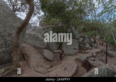 Parque Piedra de Los Apóstoloes oder Stone Park der Apostel, San Javier oder San Xavier, östliche Tiefland, Jesuitenmission, Bolivien, Lateinamerika Stockfoto