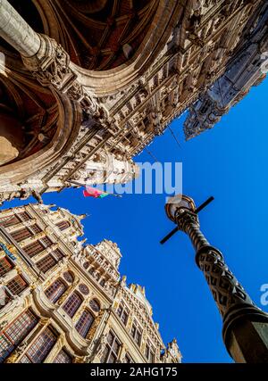 Grand-Place, UNESCO-Weltkulturerbe, Brüssel, Belgien Stockfoto