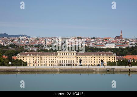 Schloss Schönbrunn, Wien, Österreich, Europa Stockfoto