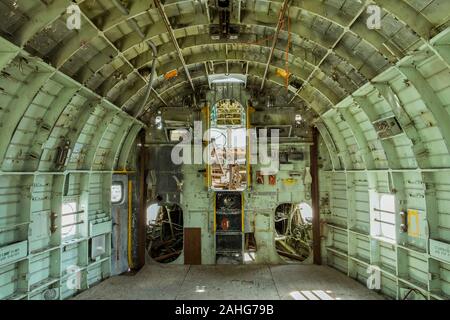 Stillgelegt Flugzeug in Wendover Airfield, Utah, USA Stockfoto