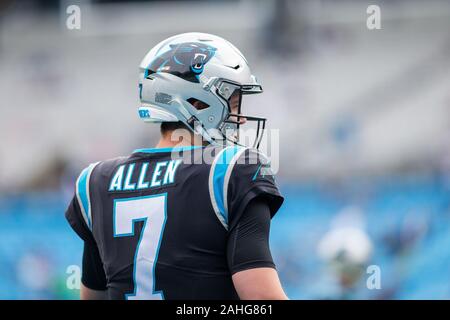 Charlotte, NC, USA. 29 Dez, 2019. das NFL matchup an der Bank von Amerika Stadium in Charlotte, NC. (Scott Kinser/Cal Sport Media). Credit: Csm/Alamy leben Nachrichten Stockfoto