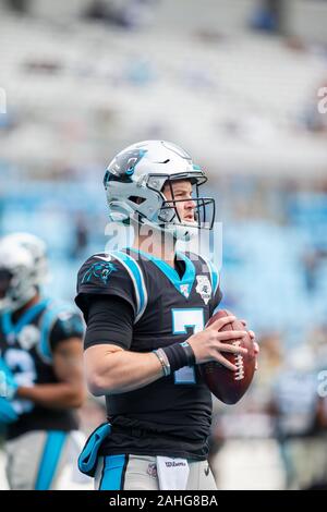 Charlotte, NC, USA. 29 Dez, 2019. das NFL matchup an der Bank von Amerika Stadium in Charlotte, NC. (Scott Kinser/Cal Sport Media). Credit: Csm/Alamy leben Nachrichten Stockfoto