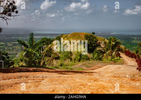 Ansicht der Montaña Redonda in der Dominikanischen Republik 24. Stockfoto