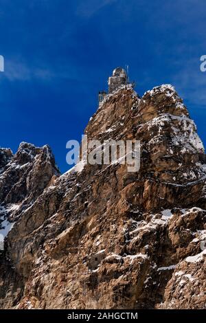 Die Sphinx Informationsstelle in der Schweiz. Stockfoto