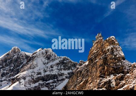 Die Sphinx Informationsstelle in der Schweiz. Stockfoto