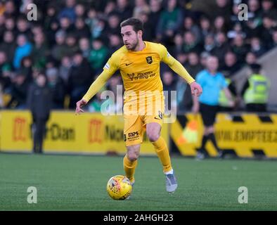 Livingston, Schottland, Großbritannien. 29 Dez, 2019. Scott Pittman von Livingston während der schottischen Premier League Match zwischen Livingston FC und Hibernian FC im Tony Makkaroni Arena in Livingston am 29. Dezember 2019. Livingston gewann das Match 2-0 Credit: SPP Sport Presse Foto. /Alamy leben Nachrichten Stockfoto