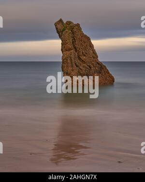 29. Dezember 2019. Cullen Bay, Moray, Schottland, Großbritannien Stockfoto