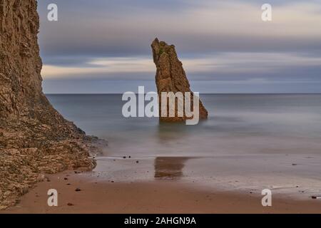 29. Dezember 2019. Cullen Bay, Moray, Schottland, Großbritannien Stockfoto