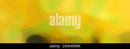 Verschwommenes Bild horizontale Hintergrund Textur mit goldenen Stange, Schokolade und Pastell orange Farben und freier Text. Stockfoto