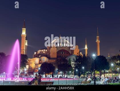 Hagia Sophia (Ayasofya Muzesi) in Istanbul Stockfoto
