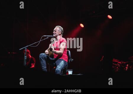 Sting bei Sting - Meine Songs Tour 2019, Geox Live Arena, Padova, Italien, 30. Juli 2019 Stockfoto