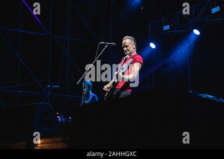 Sting bei Sting - Meine Songs Tour 2019, Geox Live Arena, Padova, Italien, 30. Juli 2019 Stockfoto