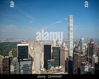 Manhattan, New York City, USA: [Central Park, Manhattan, Bethesda mall Brunnen Panorama] Stockfoto