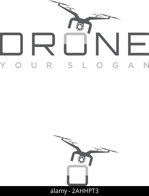 Design Flying drone auf der Schrift a für Ihre besten Business Symbol. Drone symbol Design Element. Vector Illustration EPS 8 EPS. 10 Stock Vektor