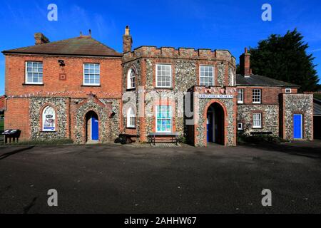 Die lowestoft Museum, Nicholas Everitt Park, Oulton Broad, Lowestoft, Suffolk County, England Stockfoto