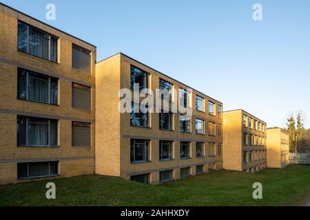 Bernau, Bundesschule des Allgemeinen Deutschen Gewerkschaftsbundes, 1928-1930 von Hannes Meyer und Hans Wittwer erbaut. Wohntrakt Stockfoto