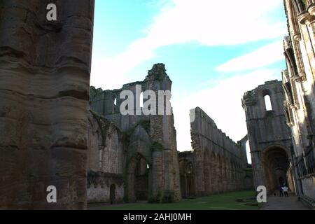 Founts Abbey & Studley Royal Stockfoto