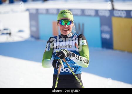 Lenzerheide, Schweiz, 29. Dezember 2019. Anamarija Lampic beim Sprint Rennen bin FIS Langlauf Weltcup Tour de Ski Lenzerheide 2019 Lenzerheide. Stockfoto