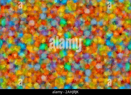 Abstrakte Aquarell bubbly hübsche nahtlose Fliese Muster Stockfoto