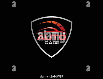 Auto Logo Vorlage vektor Symbol Silber und Rot, Garage. Auto Dienstleistungen Symbol. Autos Sign Abbildung. Automobile Symbol logo. Stock Vektor Auto Logo Vorlage vektor Symbol Silber und Rot, Garage. Auto Dienstleistungen Symbol. Autos Sign Abbildung. Automobile Symbol logo. Stock Vektor